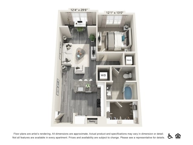 A1-S floor plan