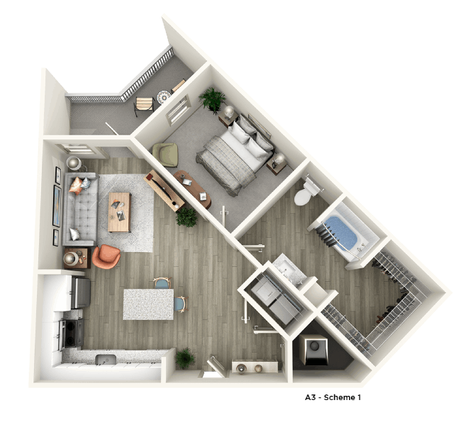 A3 floor plan