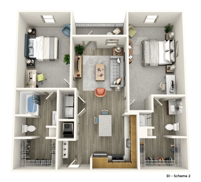 B1 floor plan