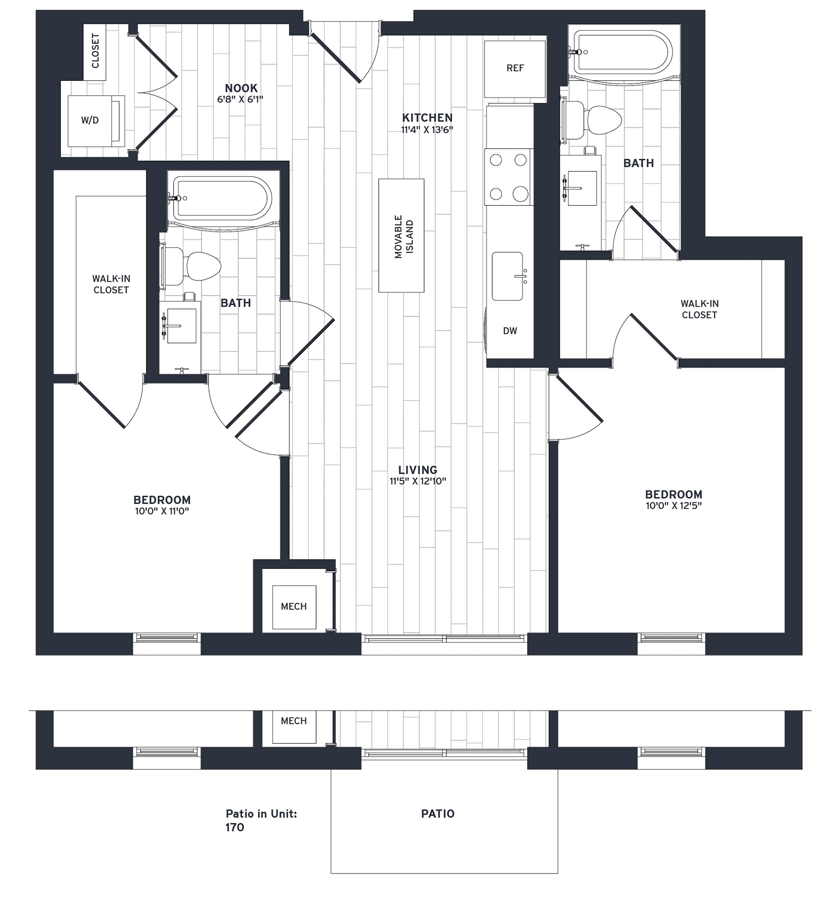 B2 floor plan