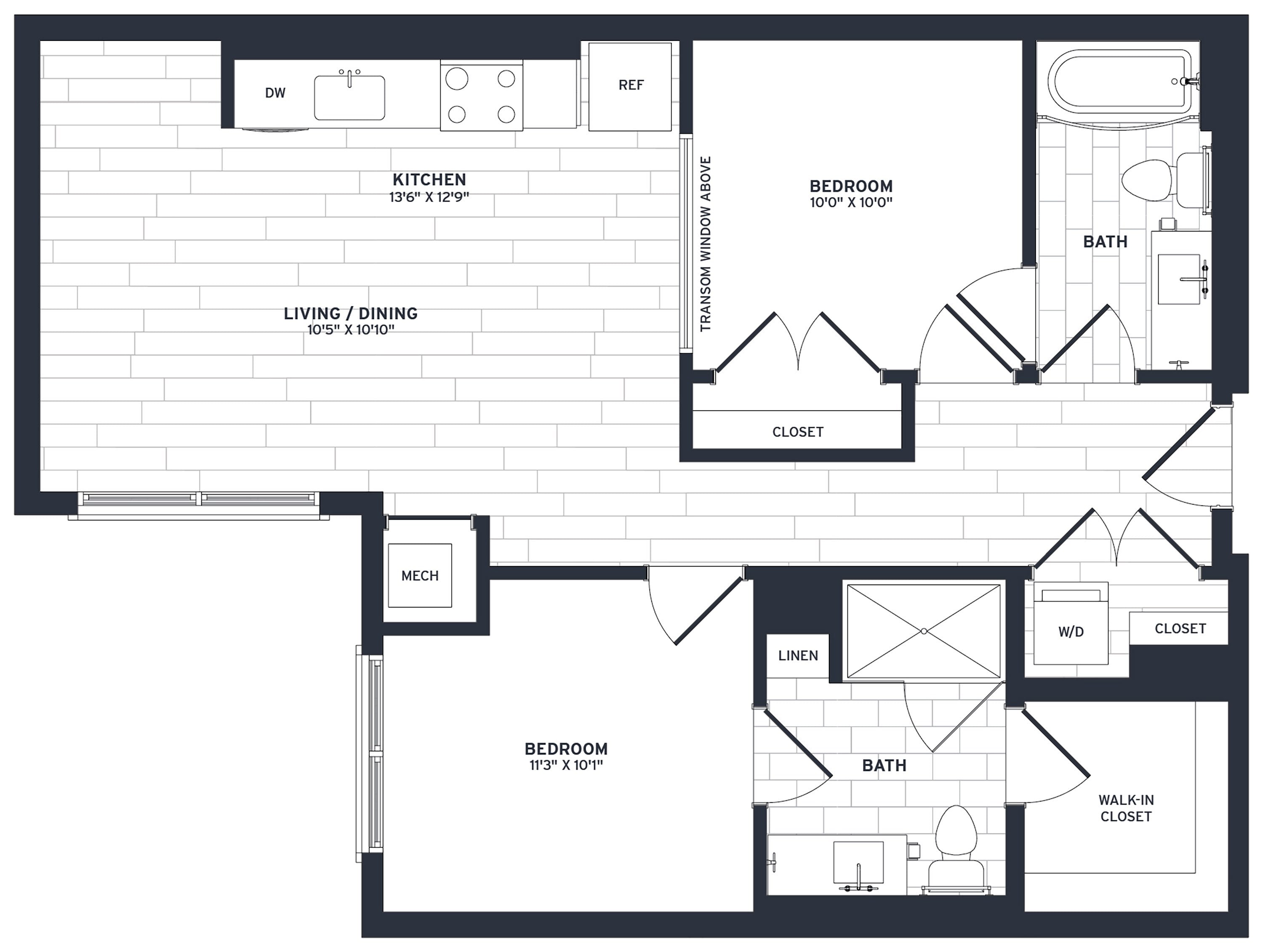 B13a floor plan