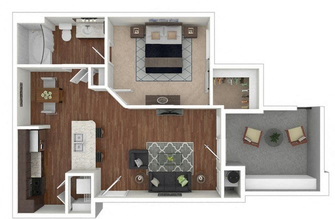A1 floor plan