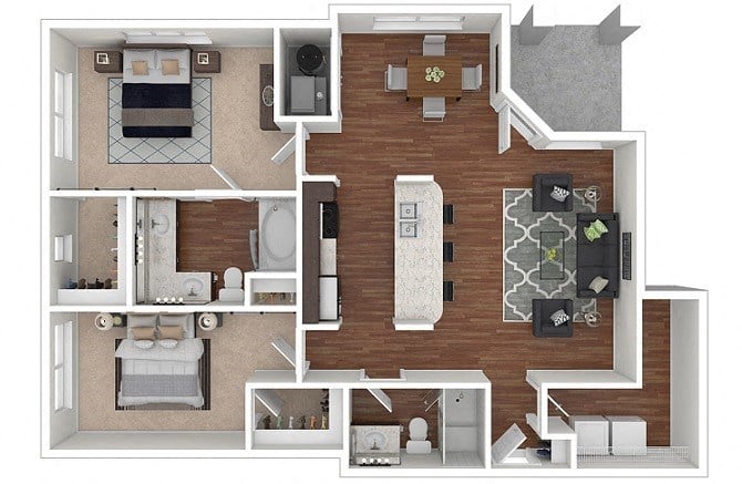 B2 floor plan