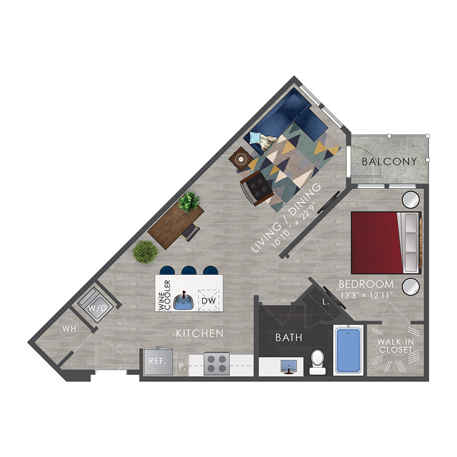 A1 floor plan