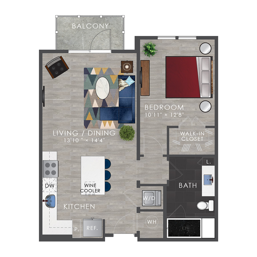 A2 floor plan