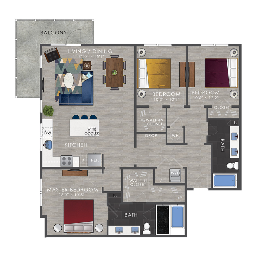 C2 floor plan