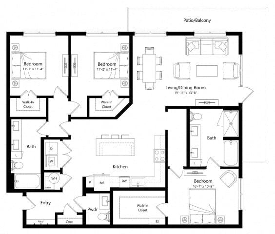 C2 floor plan