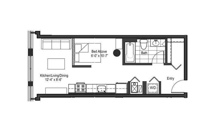 Unit 231 floor plan