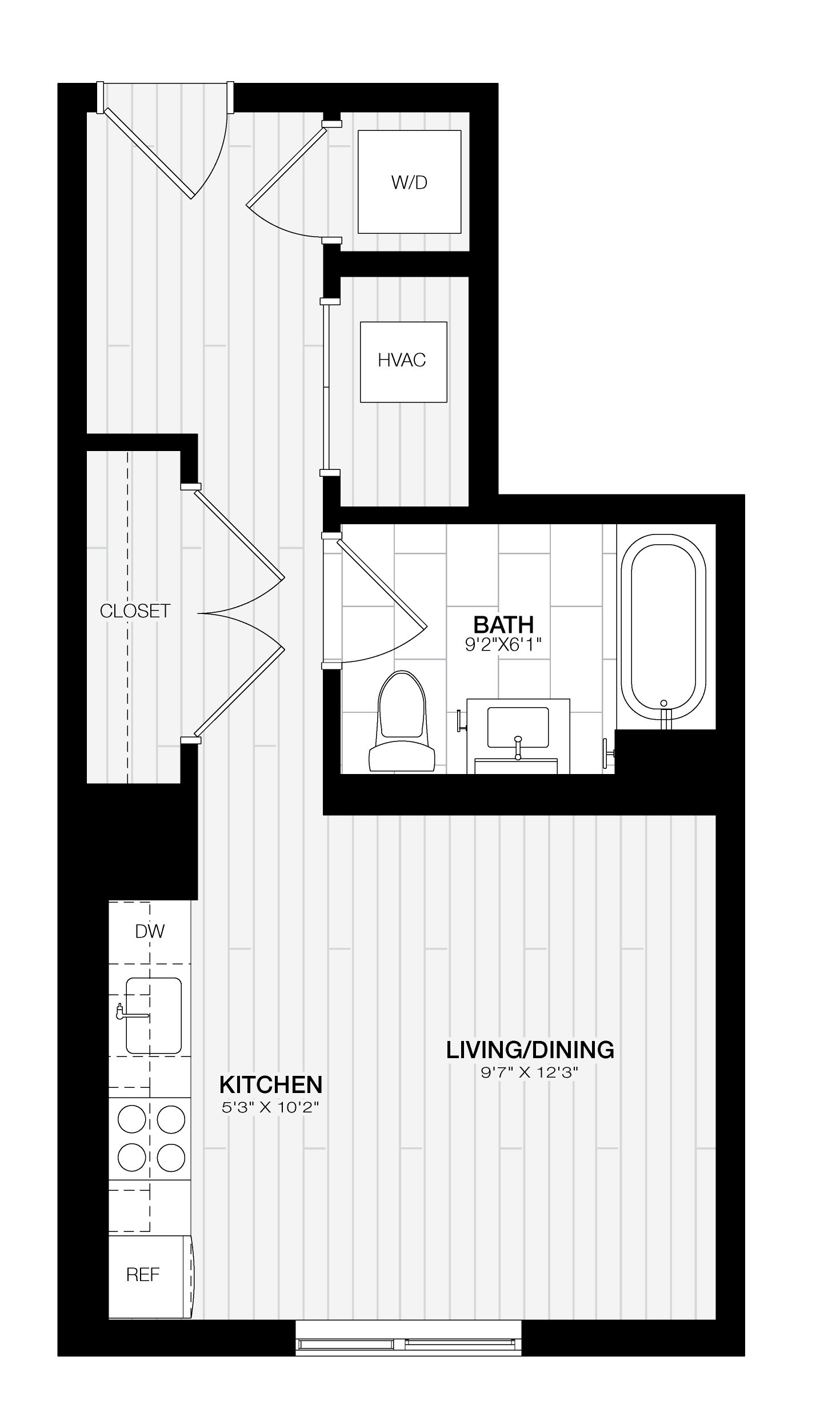 Studio-A2 floor plan