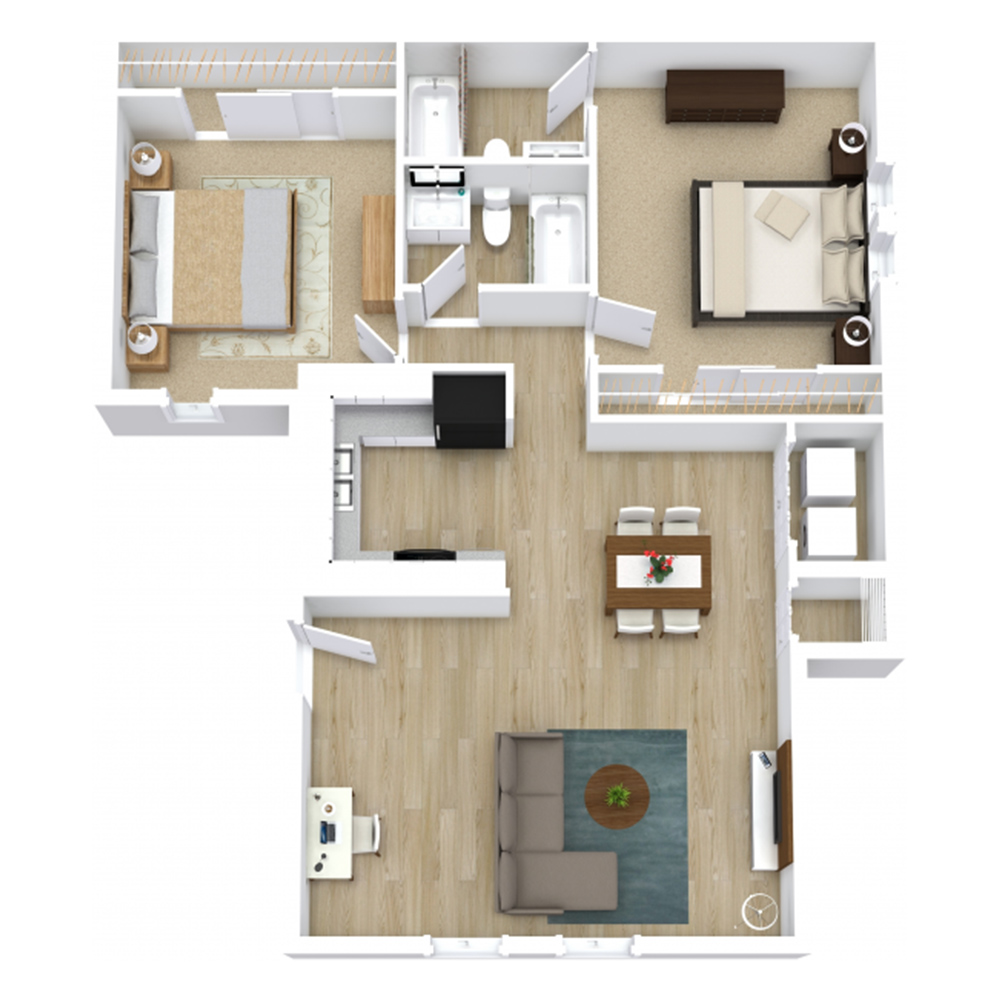 The Timber - Gregory South floor plan