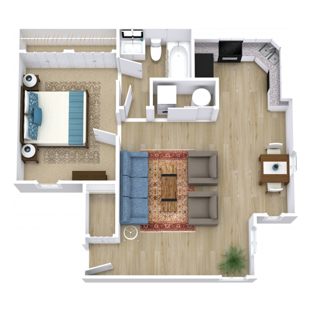 The Pointe 2 - Gregory South floor plan