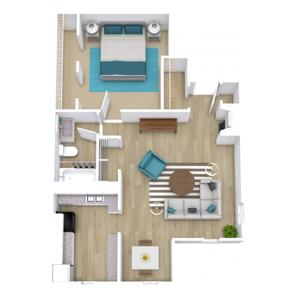 The Live Oak - Gregory North floor plan