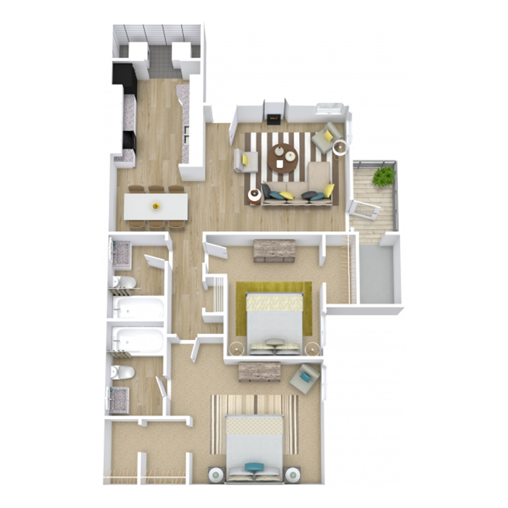 The Chestnut Oak - Gregory North floor plan