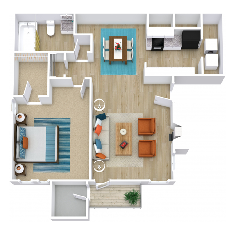 The Bur Oak - Gregory North floor plan
