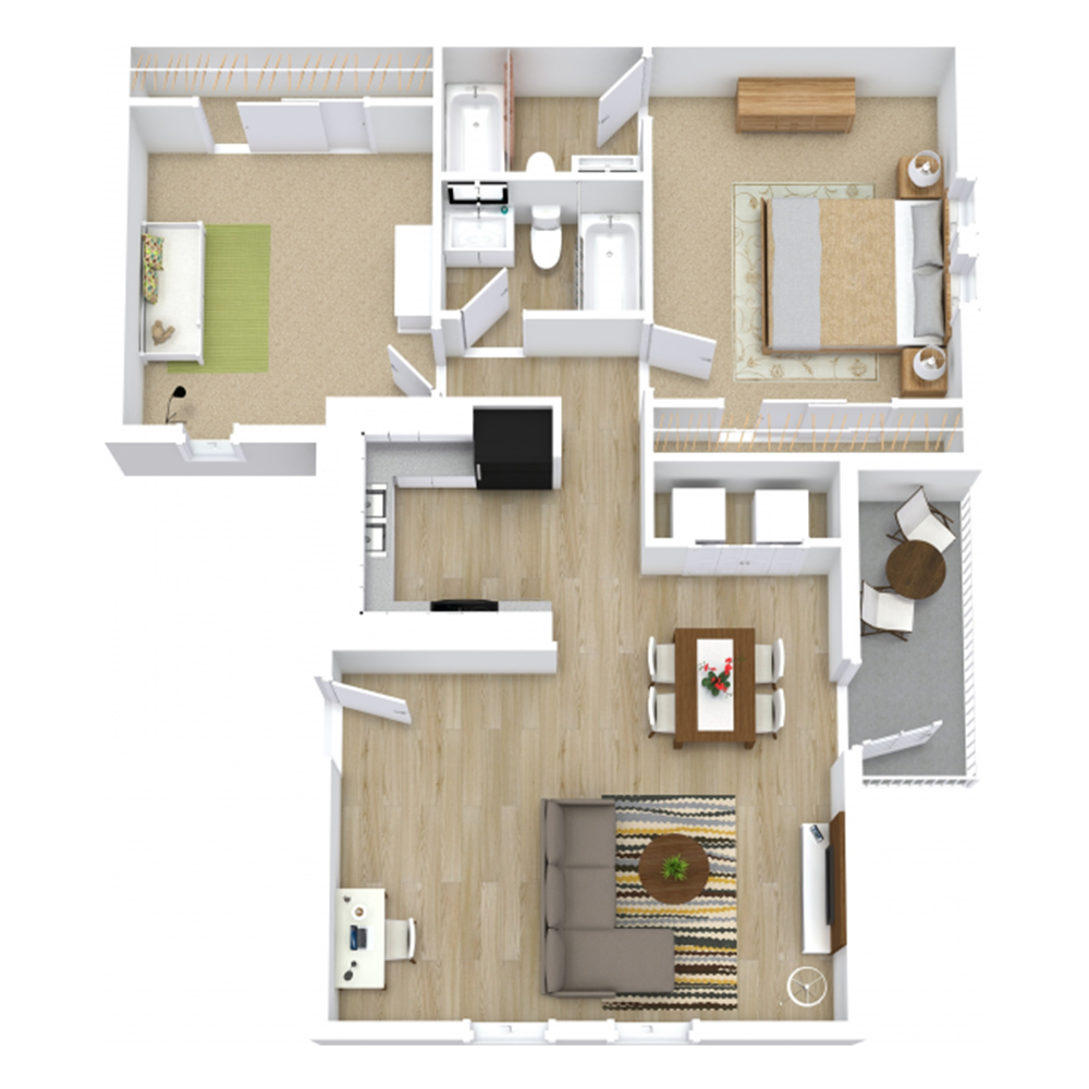 The Glen - Gregory South floor plan