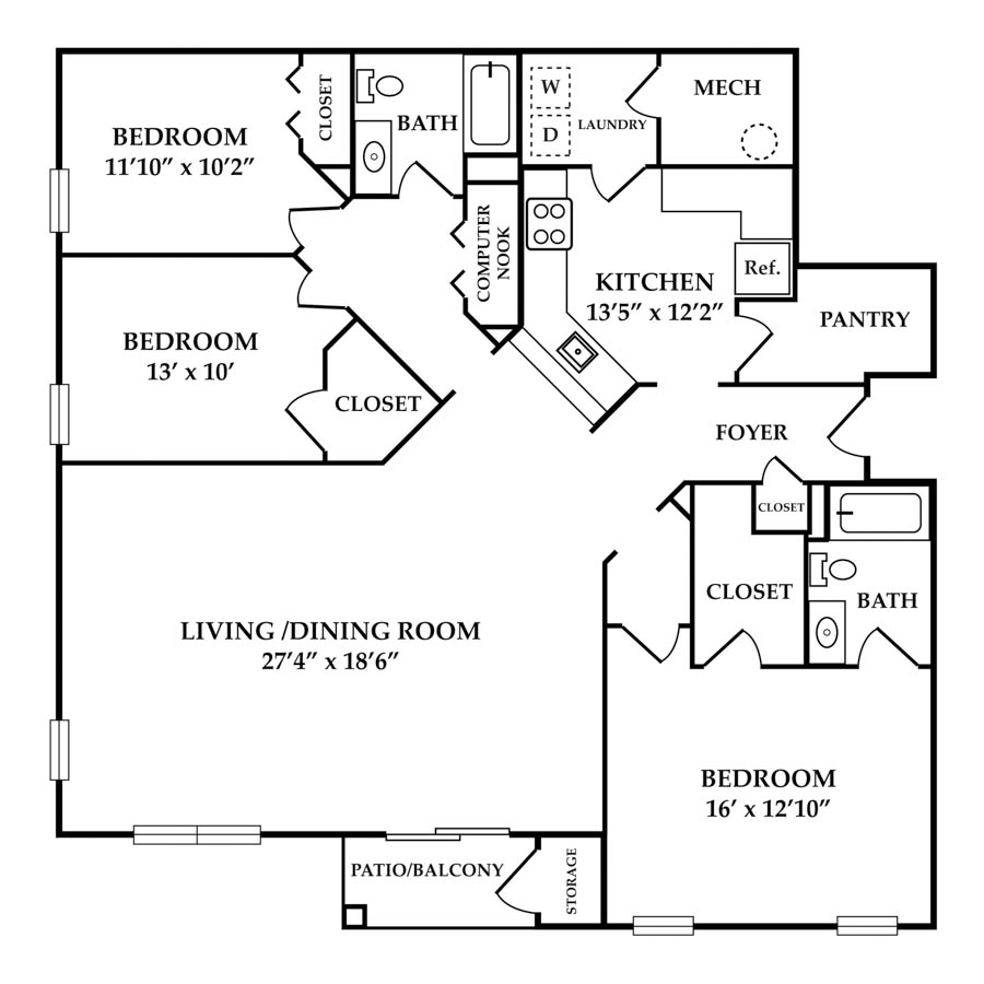 C4 floor plan