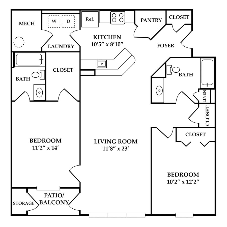 B1 floor plan