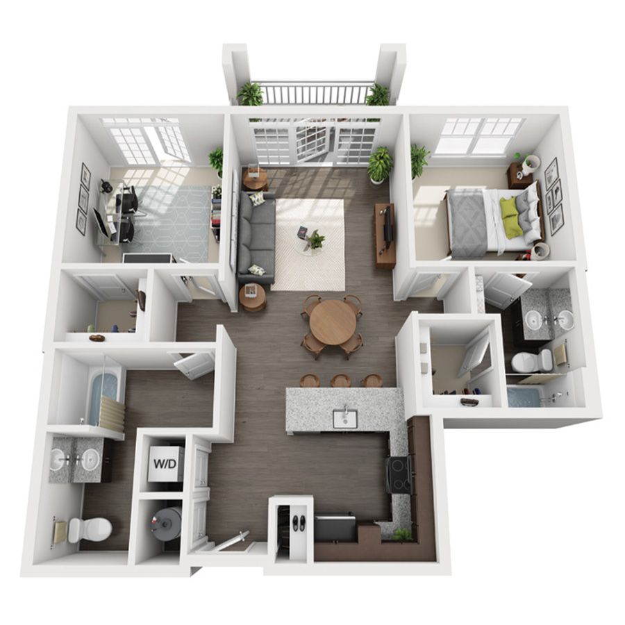 B6-1 floor plan