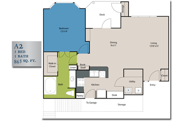 A2 Gold floor plan