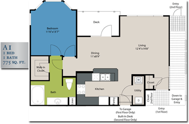 A1 floor plan