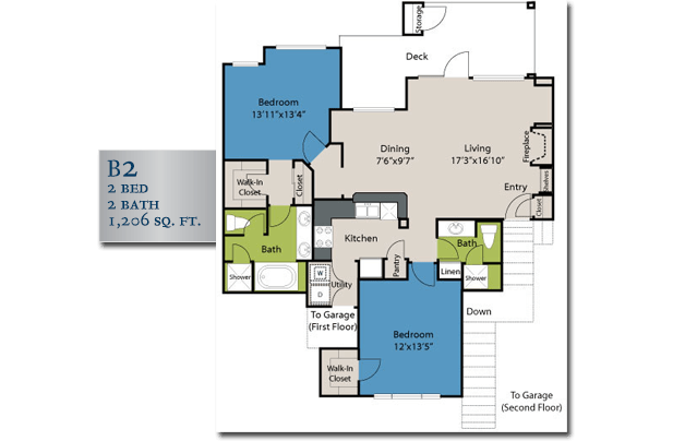 B2 floor plan