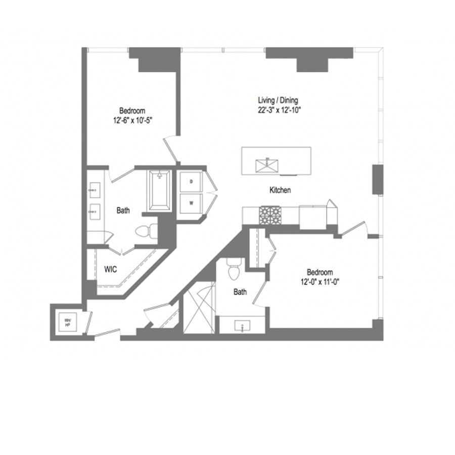 B2B floor plan