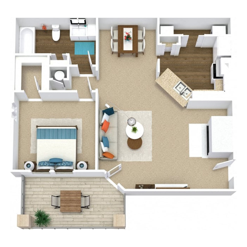 The Palm floor plan