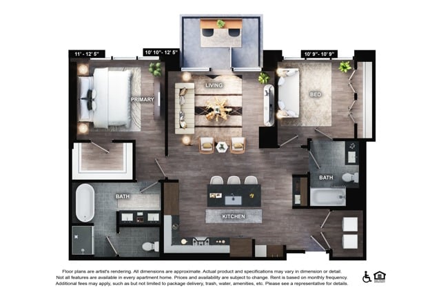 PH-B1 floor plan