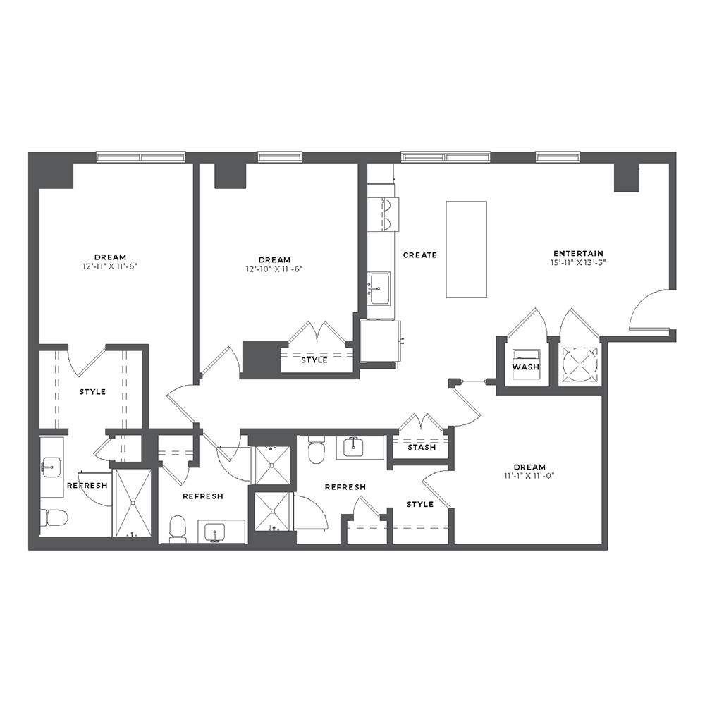 C1 floor plan