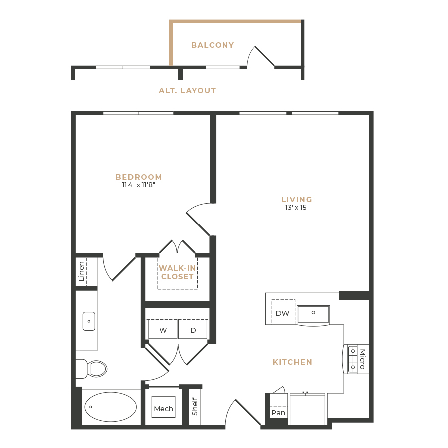 A8 floor plan