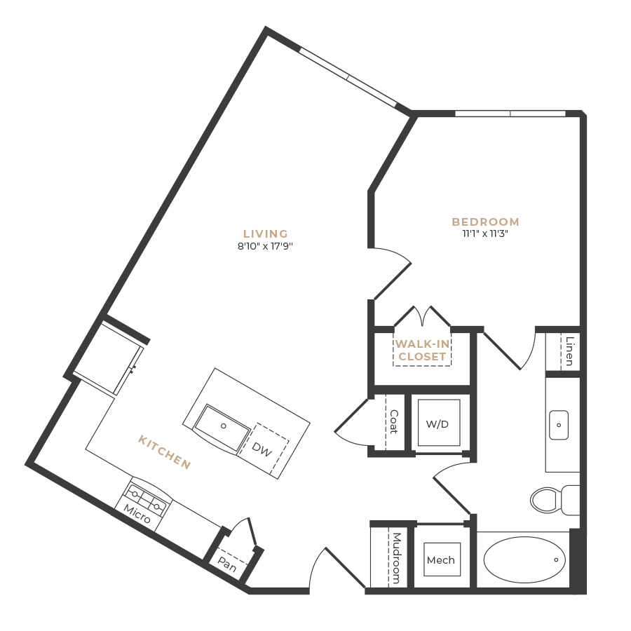 A6 floor plan
