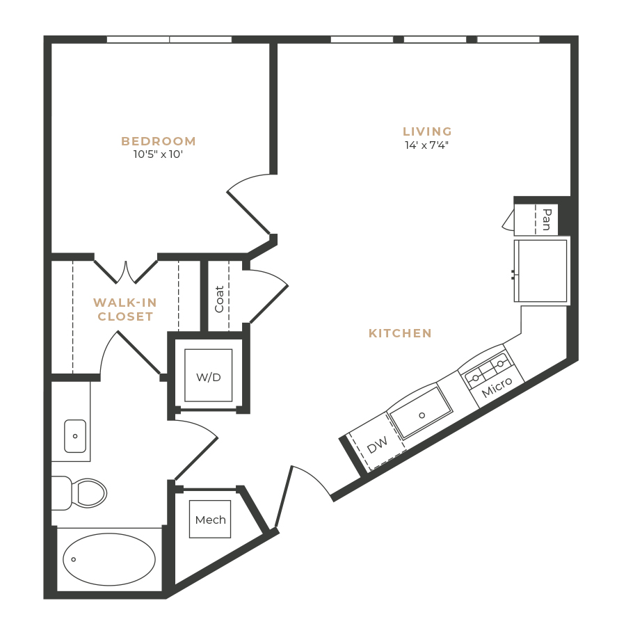 A1 floor plan