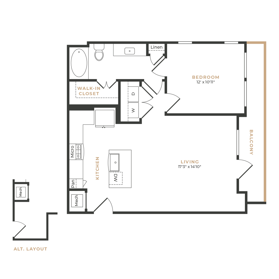 A11 floor plan