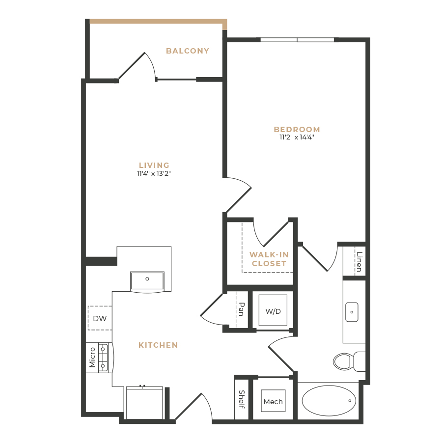 A9 floor plan