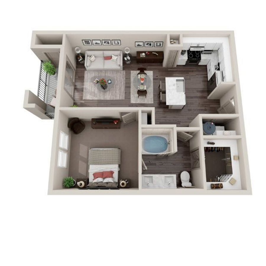 A2 floor plan