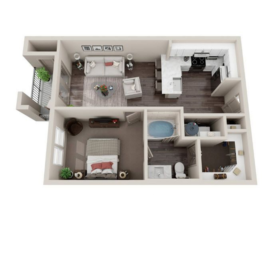 A1 floor plan