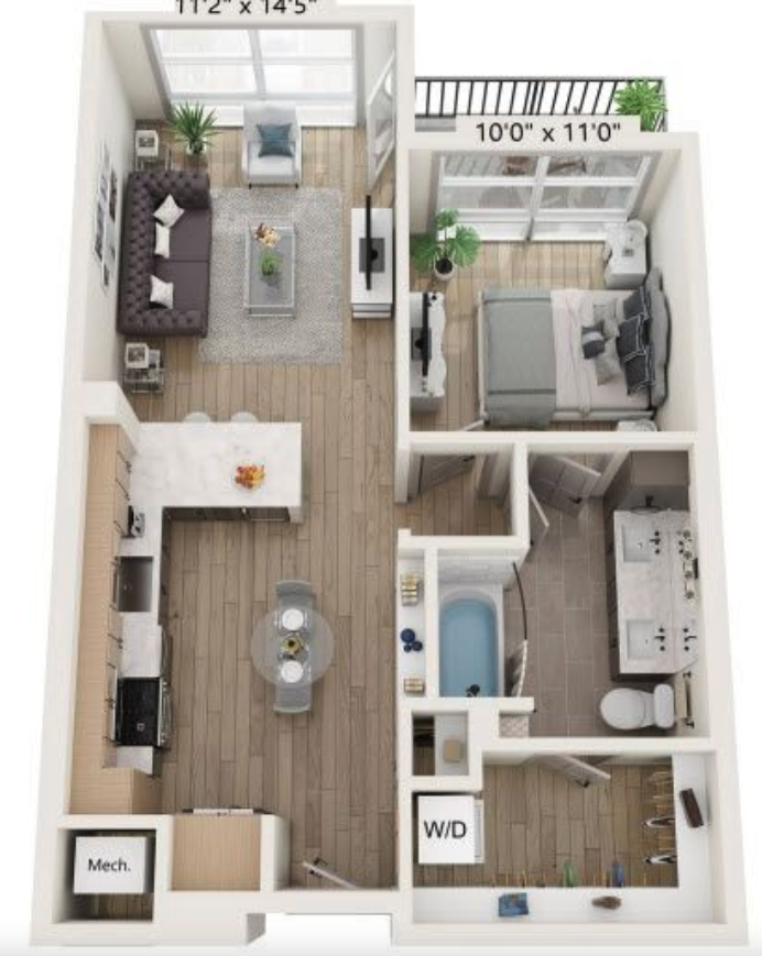 A17 floor plan