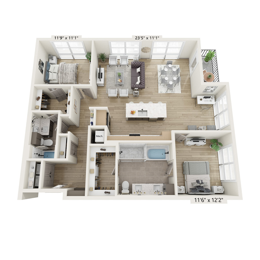 B7 floor plan