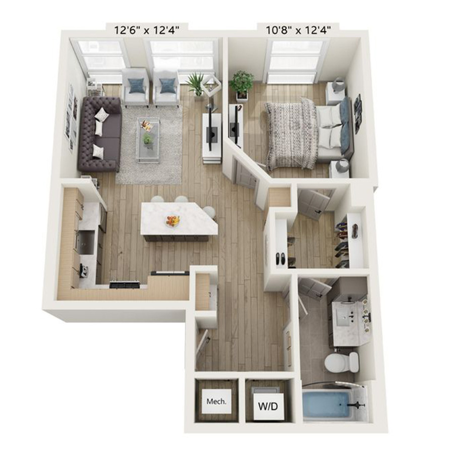 A6 ALT floor plan
