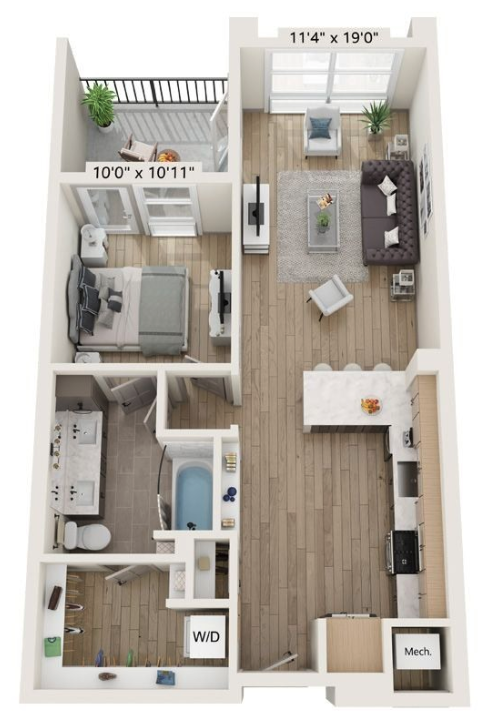 A19 floor plan