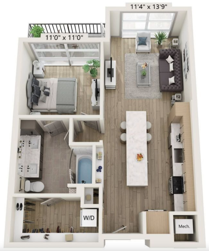 A16 floor plan