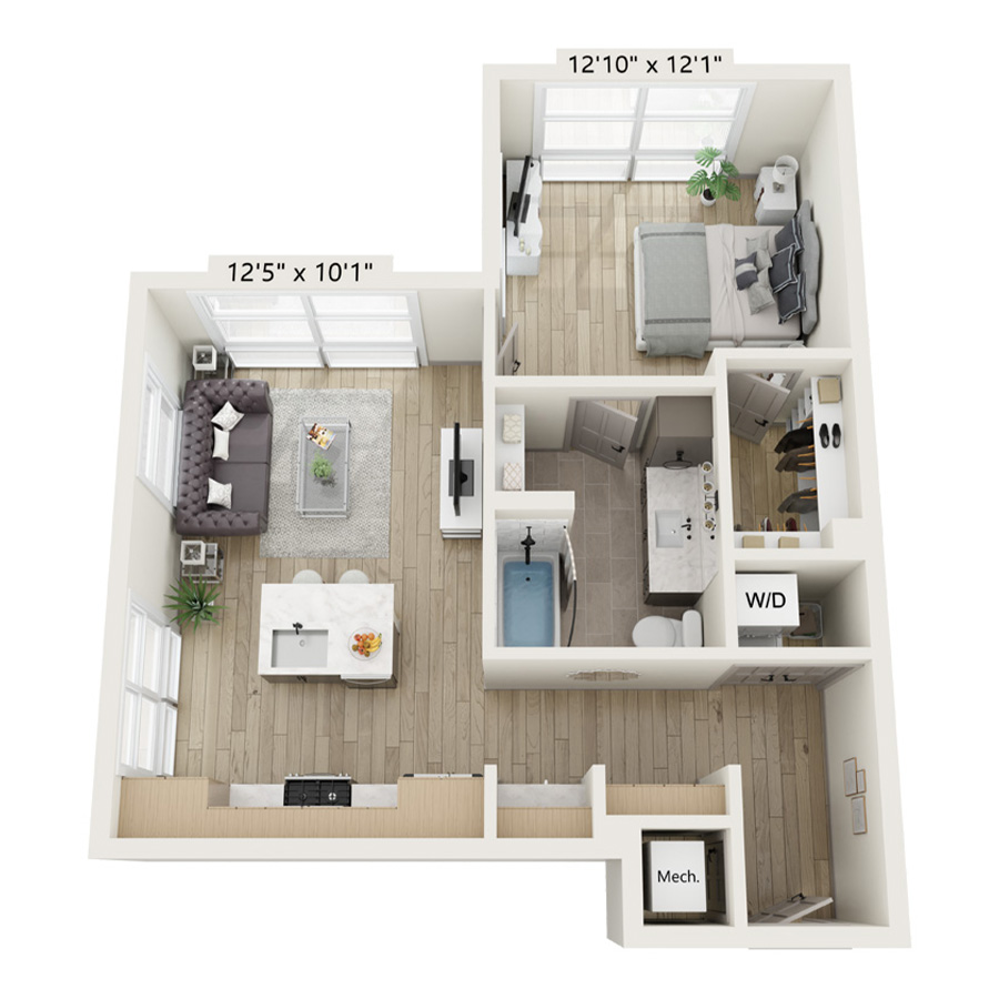 A10 floor plan