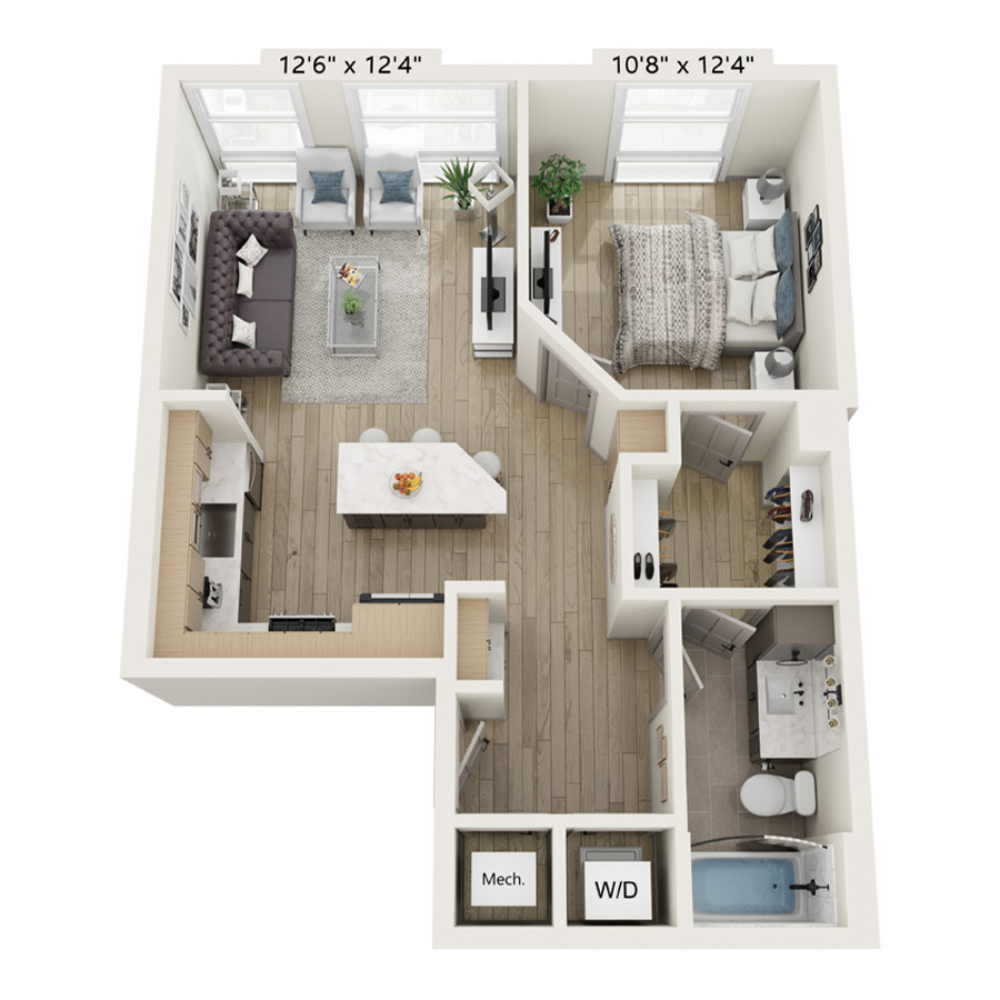 A8 floor plan