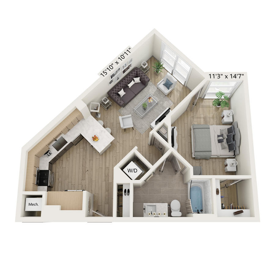 A9 floor plan