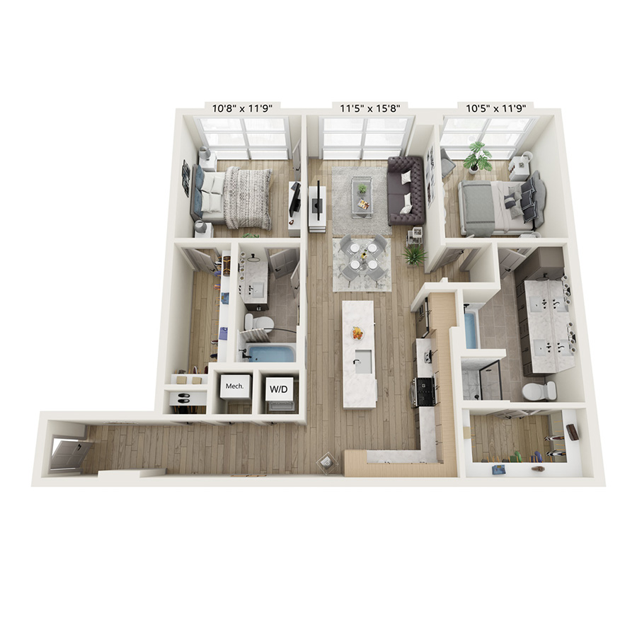 B8 floor plan