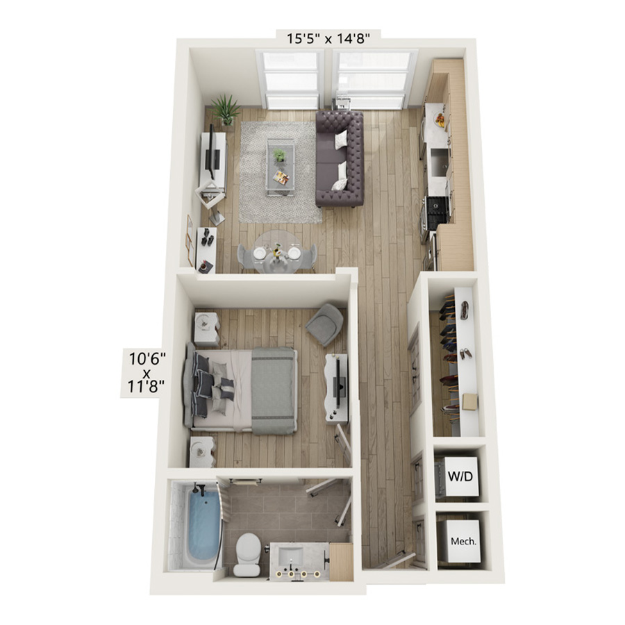 A3 floor plan