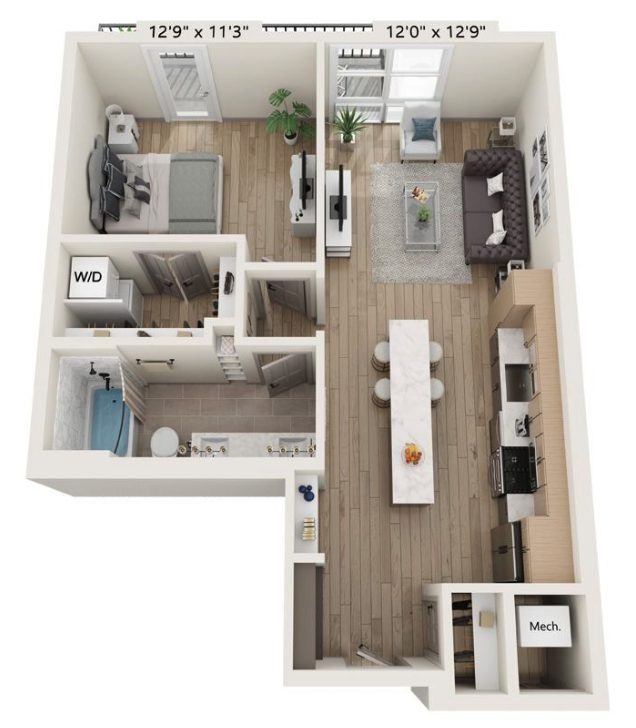 A21 floor plan