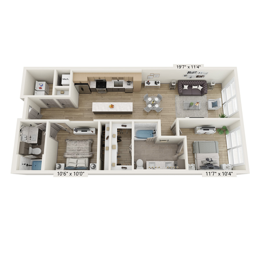 B1 floor plan