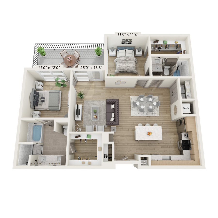 B3 floor plan