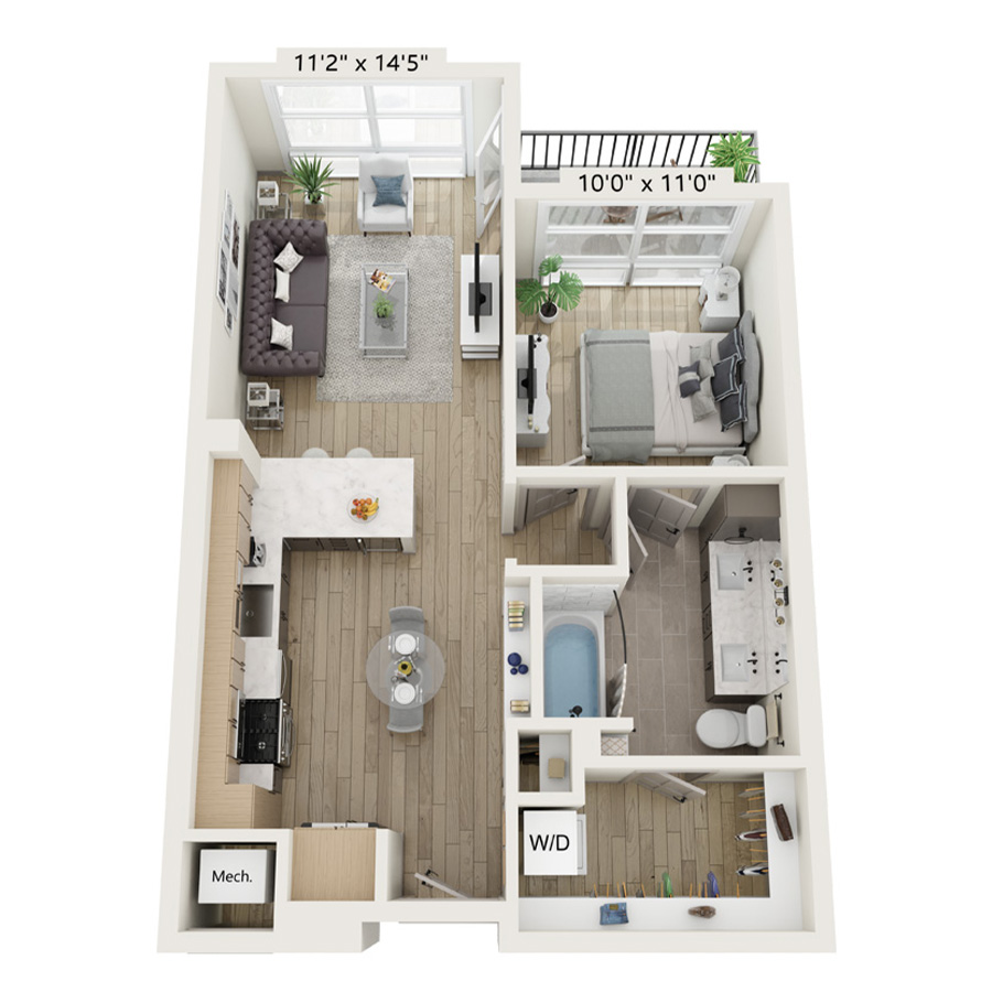 A14 floor plan